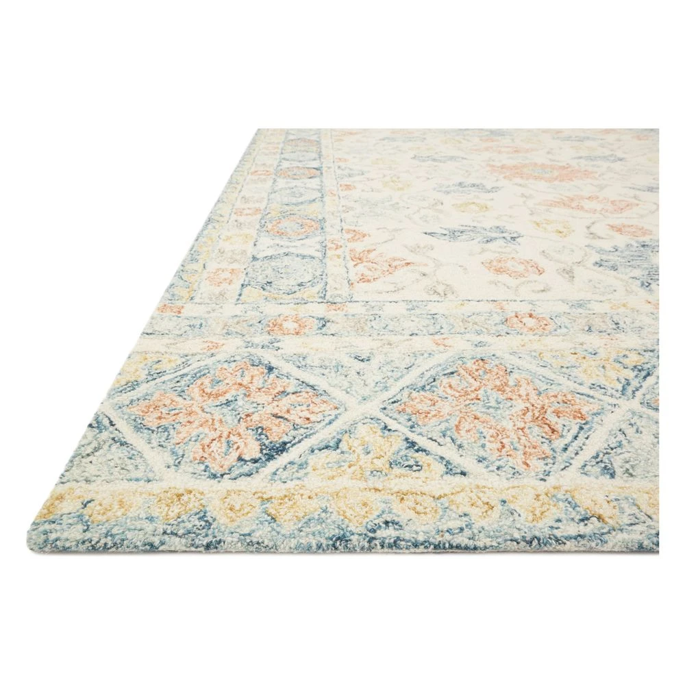 Loloi Norabel Ivory / Multi 8'-6" X 12' Area Rug 4 Loloi Norabel Ivory / Multi 8'-6" X 12' Area Rug - Image 4