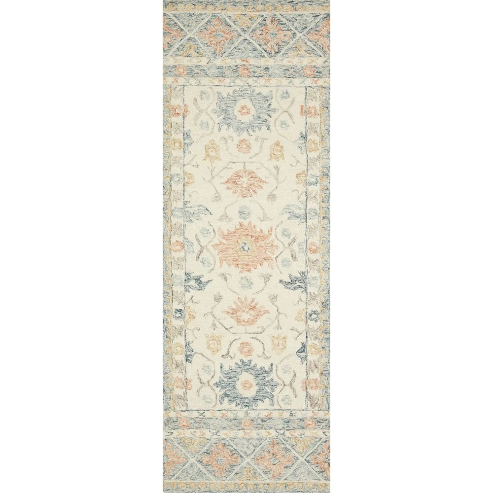 Loloi Norabel Ivory / Multi 8'-6" X 12' Area Rug 5 Loloi Norabel Ivory / Multi 8'-6" X 12' Area Rug - Image 5