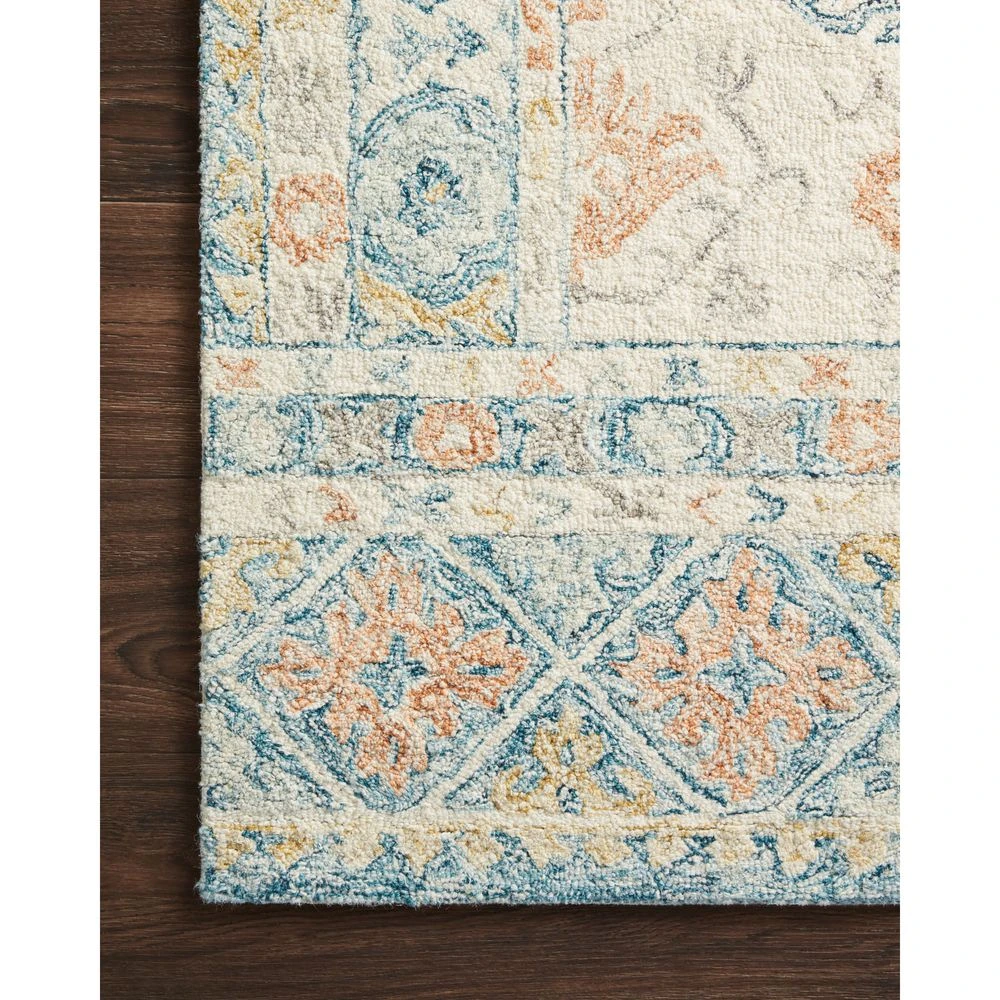 Loloi Norabel Ivory / Multi 8'-6" X 12' Area Rug 6 Loloi Norabel Ivory / Multi 8'-6" X 12' Area Rug - Image 6