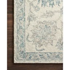 Loloi Norabel Ivory / Blue 3'-6" X 5'-6" Accent Rug -France and So Furniture NORBNOR 04IVBB 25 fe2f1be4 5162 4694 acdb 82d4ed3d5ca8