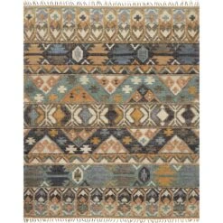 Loloi Owen Ocean / Camel 2'-6" X 9'-9" Runner Rug