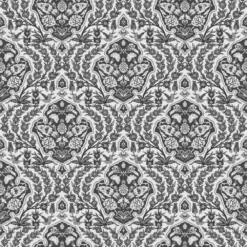 Ottoman Wallpaper -France and So Furniture OttomanSml Greys