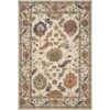 Loloi Padma White / Multi 5'-0" X 7'-6" Area Rug