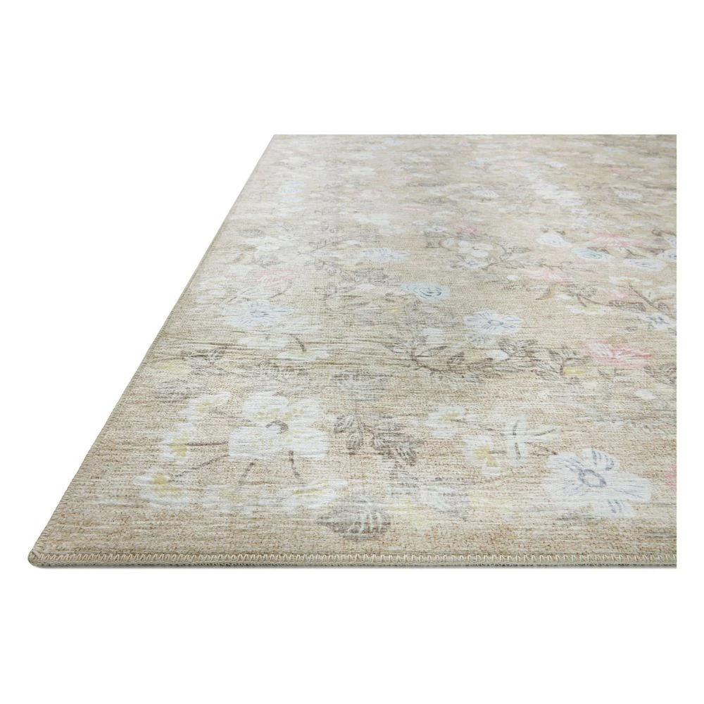 Rifle Paper Co. X Loloi Palais Khaki 2'-6" X 7'-6" Runner Rug 2 Rifle Paper Co. X Loloi Palais Khaki 2'-6" X 7'-6" Runner Rug - Image 2