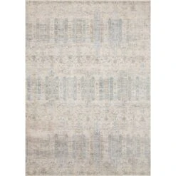 Loloi Pandora Ivory / Mist 3'-9" X 5'-9" Accent Rug