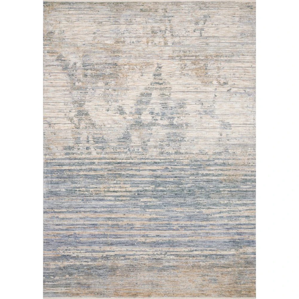 Loloi Pandora Ivory / Blue 2'-6" X 16'-0" Runner Rug 1 Loloi Pandora Ivory / Blue 2'-6" X 16'-0" Runner Rug