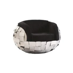 Darioni Mirrored Club Chair