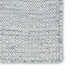 Velthia Handmade Geometric Light Blue/ Ivory Area Rug (6'X9') -France and So Furniture POE05 3 e3d03273 a017 4b17 ba1f 9435e55bbb79