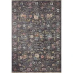 Rifle Paper Co. X Loloi Provence Slate 2'-6" X 8'-0" Runner Rug