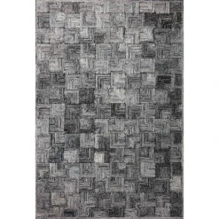 Loloi Prescott Silver 3'-6" X 5'-6" Accent Rug