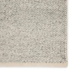 Fika Solid Light Gray/ Ivory Area Rug (8'X10') -France and So Furniture PSD01 3 c07d1a64 ac29 421e af3d 5b3e65bc435b