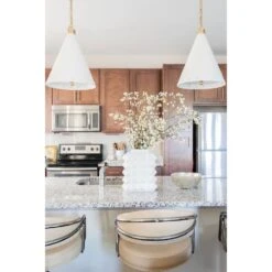 Plaster No.1 1 Light Medium Pendant -France and So Furniture Plaster No 20d2cc0e a825 4353 b688 9badb593e140