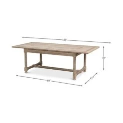 Jurow Equestrian Dining Table Barn Grey -France and So Furniture Project 5efe31d4 eb33 47a2 9c6a ac48e792ba59
