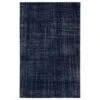 Henshaw Solid Blue/ White Area Rug (9'X12')