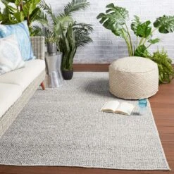 Arise Solid Gray/ Ivory Area Rug (9'X12') -France and So Furniture RBC09 4 e0156fc2 8146 45a2 91e8 36bc3f25fac2
