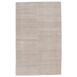 Henshaw Solid Light Taupe Runner Rug (3'X10')