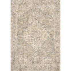Loloi Revere Granite / Blue 2'-6" X 16'-0" Runner Rug