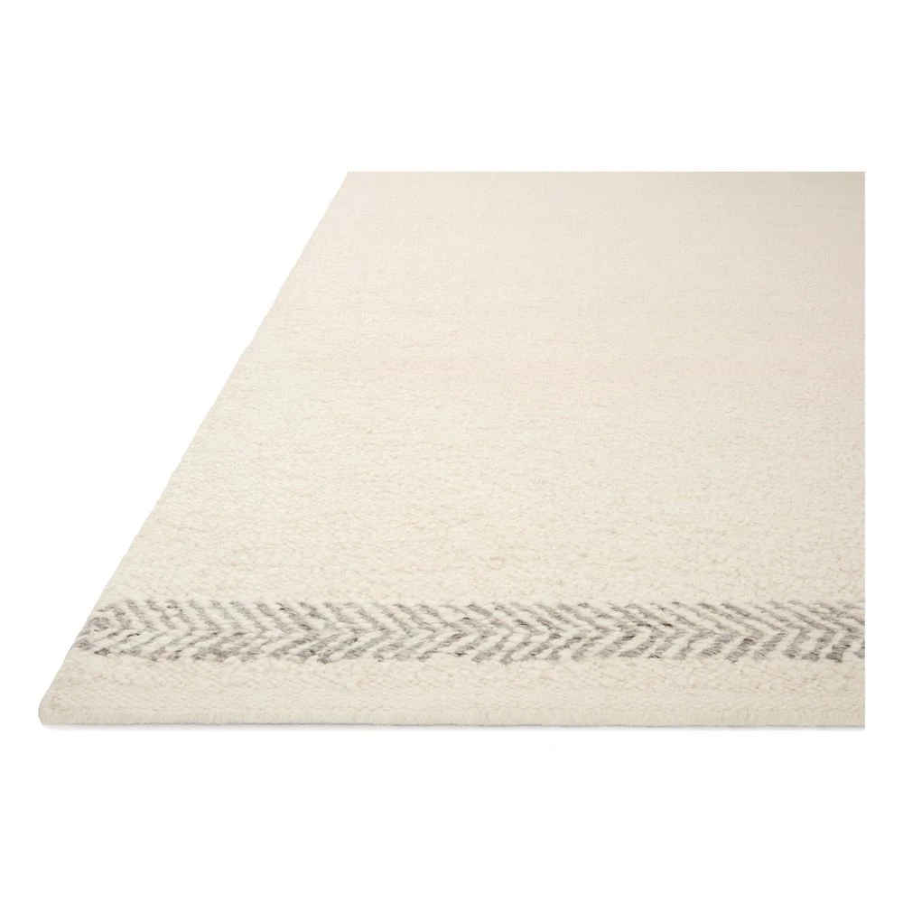 Loloi Reyla Ivory / Silver 2'-0" X 3'-0" Accent Rug 2 Loloi Reyla Ivory / Silver 2'-0" X 3'-0" Accent Rug - Image 2
