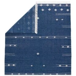 Whittakern Geometric Blue/ White Area Rug (4'X6') -France and So Furniture RVR02 2 01e7f6df 10bc 4baa 8c52 2291ff2a5b6f
