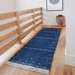 Whittakern Geometric Blue/ White Area Rug (4'X6') -France and So Furniture RVR02 RUG150167 RNR 1 b2550239 f4b5 4a44 913c ed6bdc752afd