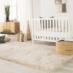 SamarthNatural Solid Beige Cylinder Pouf -France and So Furniture SAA01 6