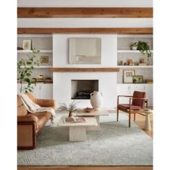 Magnolia Home By Joanna Gaines X Loloi Sarah Sky 3'-6" X 5'-6" Accent Rug -France and So Furniture SARASAR 01SC00 2 8f81d190 a355 4eca bc99 410a05a915d8