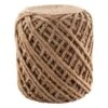 Solara Natural Textured Tan Cylinder Pouf