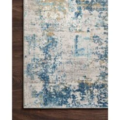 Loloi Sienne Grey / Blue 5'-3" X 7'-8" Area Rug -France and So Furniture SIENSIE 06GYBB 25 451d12e4 d450 49e1 8e98 3c9dca741c79