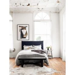 Roland Modern Cowhide Rug - Warm Brown -France and So Furniture SMAT 001A ROM 3