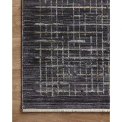Loloi Soho Onyx / Silver 2'-7" X 12'-0" Runner Rug -France and So Furniture SOHOSOH 01OXSI 25 d5f42088 fce3 4f0e 9be6 2255da51fa27