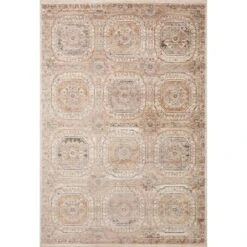 Loloi Sonnet Apricot / Multi 5' X 7'-10" Area Rug