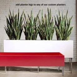 Century Grass In Rectangle Planter -France and So Furniture SS3058 SS3060 Planter Legs alt6 635x635 34f14856 fdb6 4189 a72d b34588be62c1