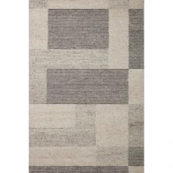 Loloi Stiles Dove / Ink 5'-0" X 7'-6" Area Rug