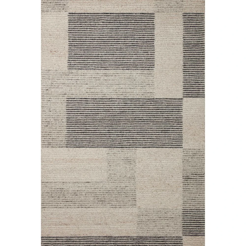 Loloi Stiles Dove / Ink 5'-0" X 7'-6" Area Rug 1 Loloi Stiles Dove / Ink 5'-0" X 7'-6" Area Rug