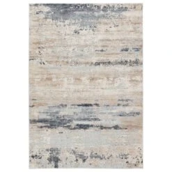 Danube Abstract Beige/ Gray Area Rug (10'X14')