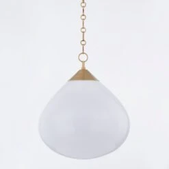 Semilla Pendant - Vintage Brass 18in 8 Semilla Pendant - Vintage Brass 18in -France and So Furniture Semilla 362 18 VB 001