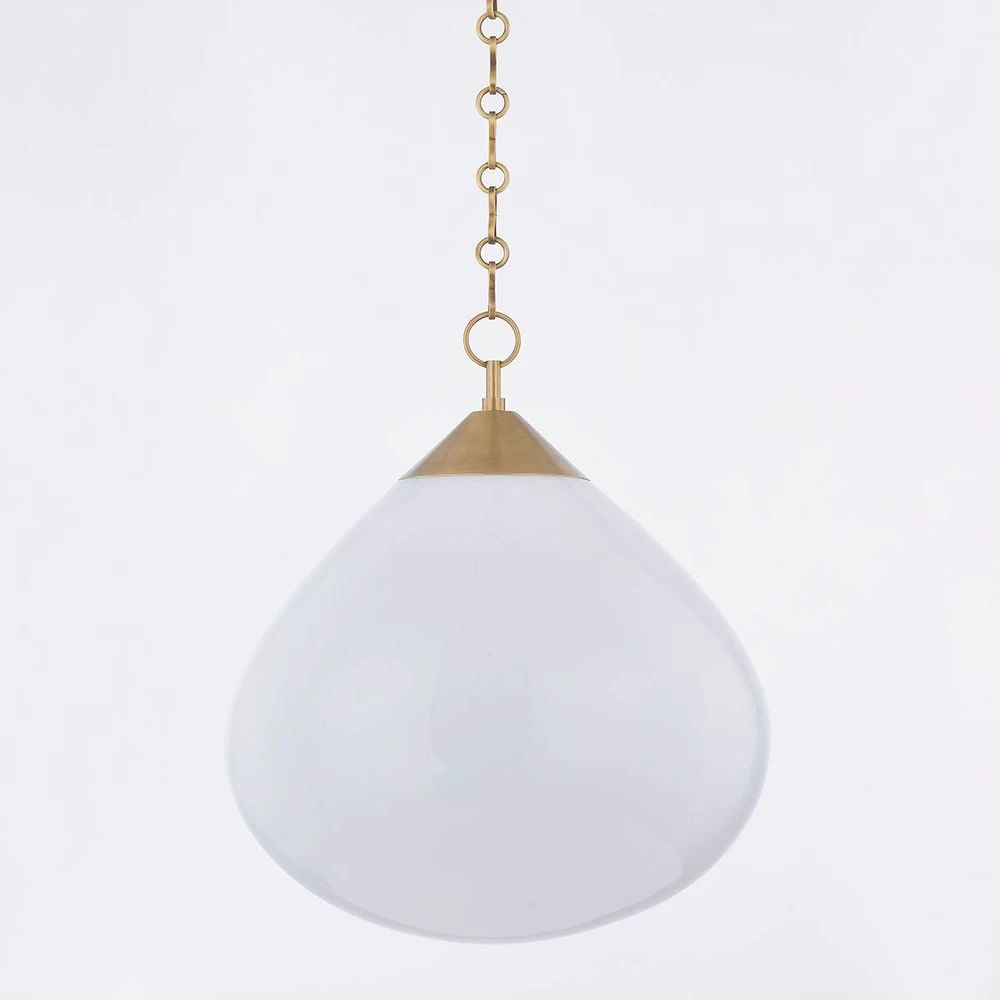 Semilla Pendant - Vintage Brass 18in 4 Semilla Pendant - Vintage Brass 18in - Image 4