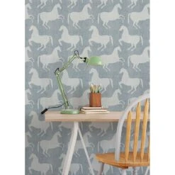 Paper Horses Wallpaper