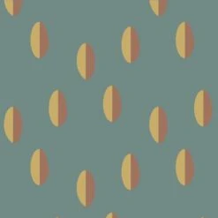 Split Wallpaper -France and So Furniture SplitCircle WC405 BS PM