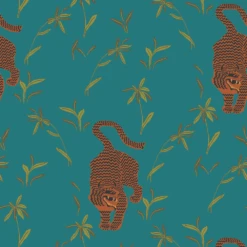 Stalking Tiger Wallpaper 10 Stalking Tiger Wallpaper -France and So Furniture StalkingTiger Jewel