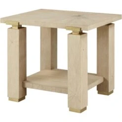Judith Lieber Rectangle Side Table