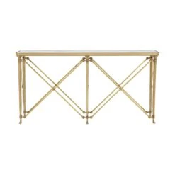 Spencer London Brass Console Table