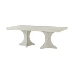 Breeze Pedestal Extension Dining Table 7 Breeze Pedestal Extension Dining Table -France and So Furniture TA54020 more 1