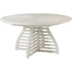 Breeze Slatted Extending Dining Table