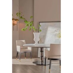 Kesden Round Dining Table -France and So Furniture TA54126.C343 more 3