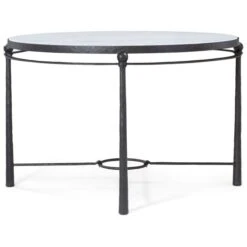 Spencer London Round Metal Center Table 4 Spencer London Round Metal Center Table -France and So Furniture TA55010 more 1