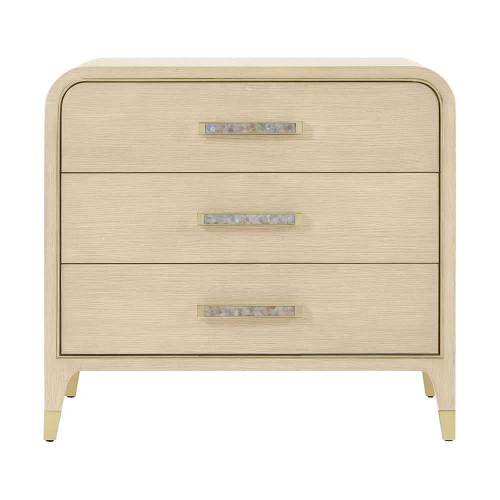 Judith Leiber 3-Drawer Nightstand 1 Judith Leiber 3-Drawer Nightstand