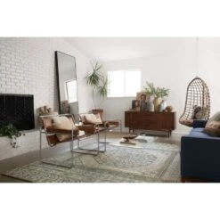 Loloi Tatum Stone / Blue 2'-6" X 7'-6" Runner Rug -France and So Furniture TATUTW 02SNBB 5 0236baf0 d4d6 46cc a989 9cd074a8c900