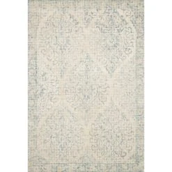 Loloi Tatum Natural / Sky 2'-6" X 7'-6" Runner Rug