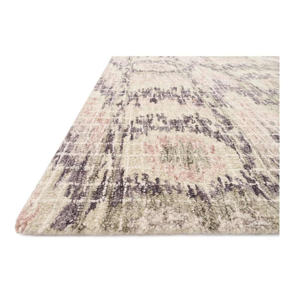 Loloi Tatum Blush / Raisin 2'-6" X 7'-6" Runner Rug 2 Loloi Tatum Blush / Raisin 2'-6" X 7'-6" Runner Rug - Image 2